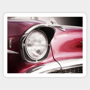 American classic car Bel Air 1957 Headlight Sticker